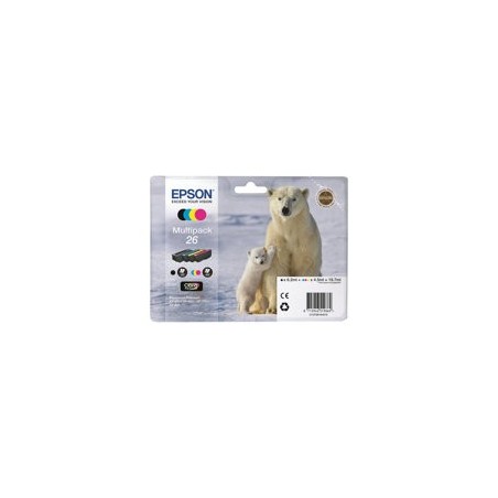 EPSON C13T26164010 Zestaw Epson T2616 CMYK Claria XP-600/700/800