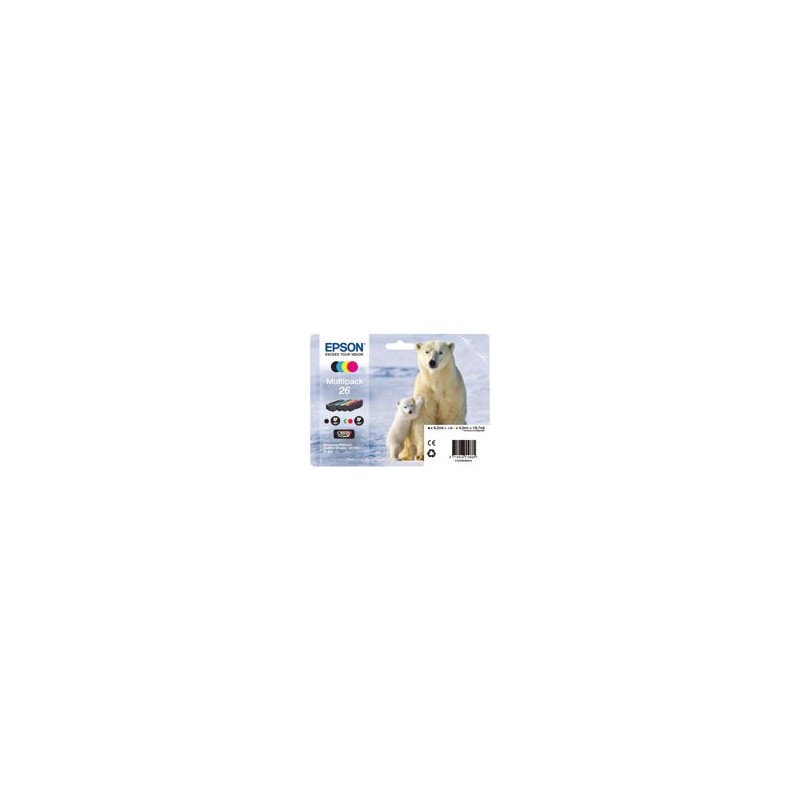 EPSON C13T26164010 Zestaw Epson T2616 CMYK Claria XP-600/700/800