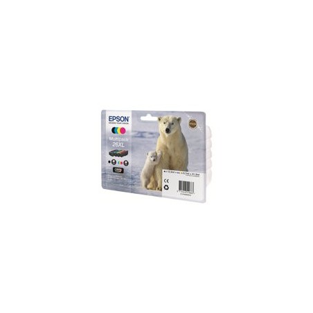 EPSON C13T26364010 Zestaw Epson T2636 XL CMYK Claria Multi Pack XP-600/700/800