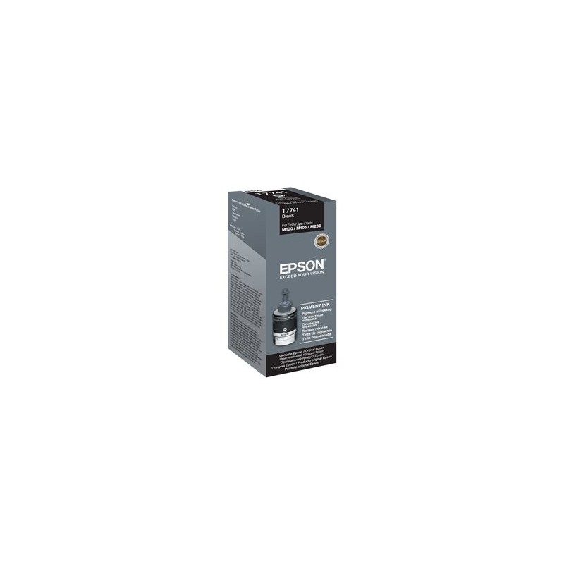 EPSON C13T77414A Tusz Epson T7741 black 140ml seria M
