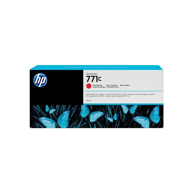 HP 771C Ink Chromatic Red 775ml Designjet Z6200 HP 771C Ink Chromatic Red 775ml Designjet Z6200