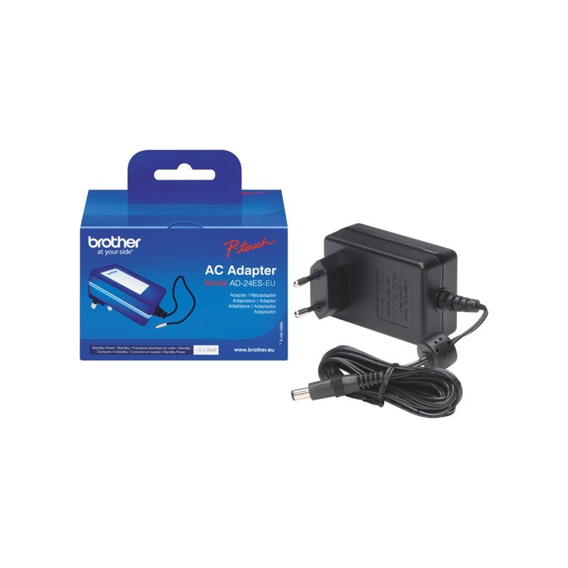 BROTHER AD24ESEU Adaper for PT - typ AD24EU (7v - 9.5v/1.2amp - 1.3amp) (EC)