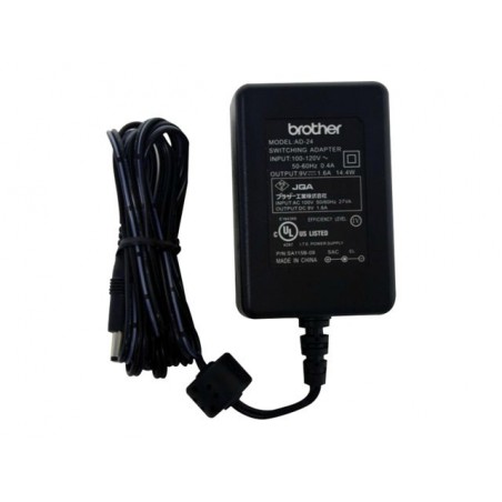 BROTHER AD24ESEU Adaper for PT - typ AD24EU (7v - 9.5v/1.2amp - 1.3amp) (EC)