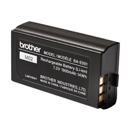 BROTHER BAE001 Brother Baterry Li-Ion battery (TZe 18-24mm Li-Ion compatible P Touch machines)