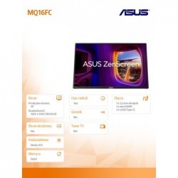 Monitor 16 cali MQ16FC WUXGA OLED 2xUSB-C