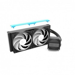 Chłodzenie procesora ALPHA2 V2 A24 240 mm CPU Liquid Cooler czarne