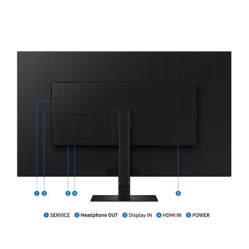 Monitor 37 cali ViewFinity S70D VA 3840x2160 UHD 16:9 1xHDMI 1xDP 5ms PinP/PbyP 60Hz płaski 2Yd2d LS37D702EAUXEN