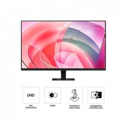 Monitor 37 cali ViewFinity S70D VA 3840x2160 UHD 16:9 1xHDMI 1xDP 5ms PinP/PbyP 60Hz płaski 2Yd2d LS37D702EAUXEN