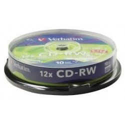 Verbatim CD-RW 12x 700MB 10p 43480 cake