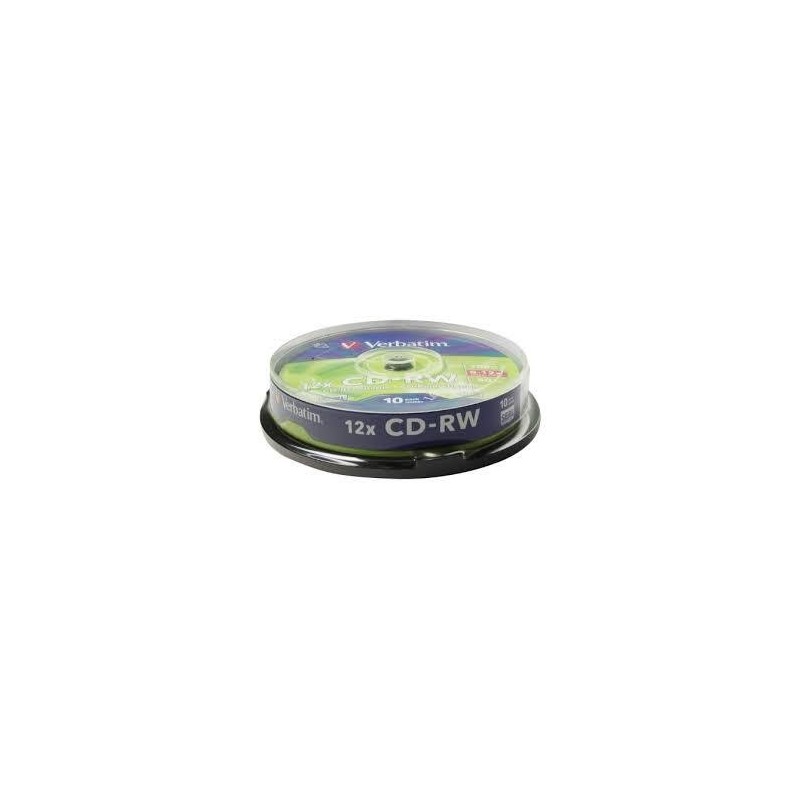 Verbatim CD-RW 12x 700MB 10p 43480 cake