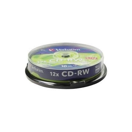 Verbatim CD-RW 12x 700MB 10p 43480 cake