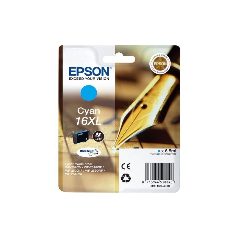 Epson Tusz 16XL WF2010 T1632 Cyan 6.5ml