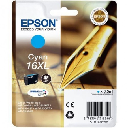 Epson Tusz 16XL WF2010 T1632 Cyan 6.5ml