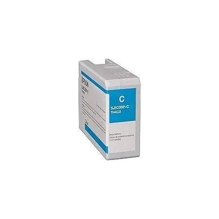 Epson Tusz SJIC36PC C13T44C240 Cyan 80 ml