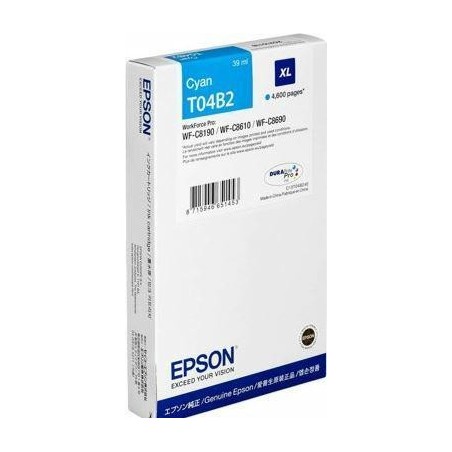 Epson Tusz T04B2 XL Stylus Cyan 4.6K