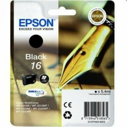 Epson Tusz WF2010 T1621 Black 5.4ml 175 stron