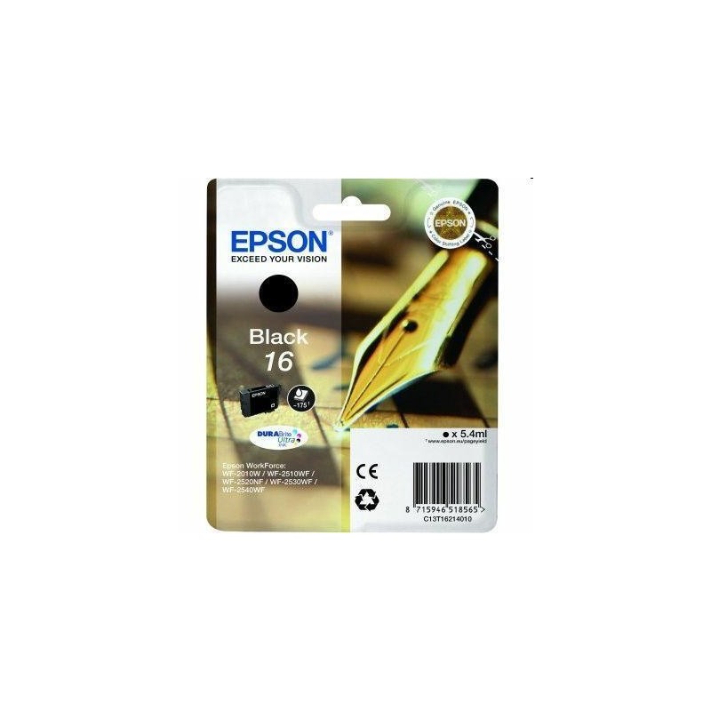 Epson Tusz WF2010 T1621 Black 5.4ml 175 stron