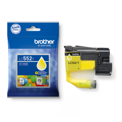 Tusz Brother LC552Y Yellow - 550 Stron | Drukarki.pl