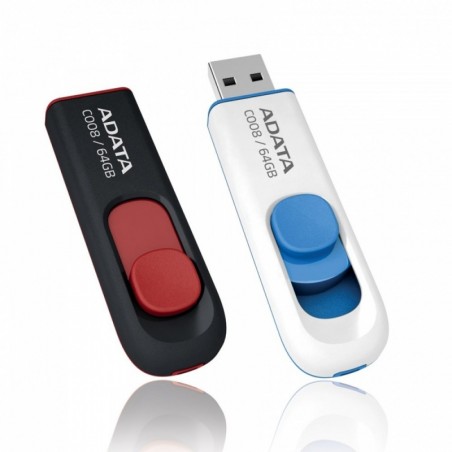 Pendrive Dashdrive C008 64GB USB Czarno-czerwony