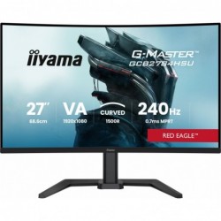 Monitor 27 cali GCB2784HSU-B1 FHD, 0.7ms, VA, 1500R, 240Hz, 2xHDMI, DP, 2xUSB, FreeSync Premium -1920x1080 (48-240Hz), HDR10, 2x
