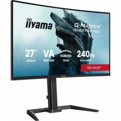 Monitor 27 cali GCB2784HSU-B1 FHD, 0.7ms, VA, 1500R, 240Hz, 2xHDMI, DP, 2xUSB, FreeSync Premium -1920x1080 (48-240Hz), HDR10, 2x