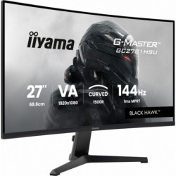 Monitor 27 cali GC2781HSU-B1 VA, FHD, 144Hz, 1ms, 2xUSB, 1500R, 350 cd, 4000:1, HDMI, DP, FreeSync -1920x1080 (48-144Hz), 2x2W