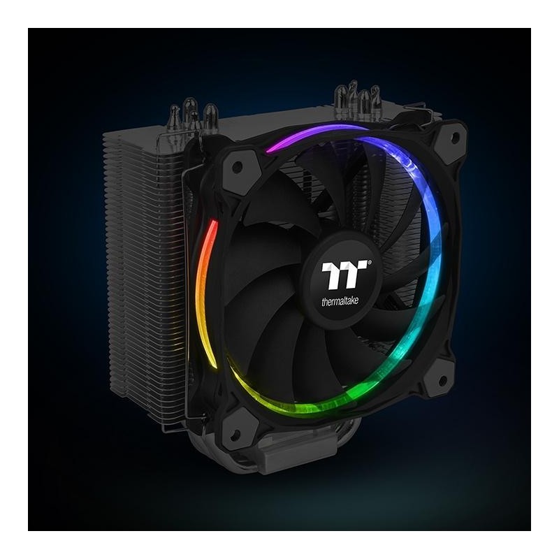 Chłodzenie CPU Riing Silent 12 RGB edycja Sync (wentylator 120mm, TDP 150W)  Chłodzenie CPU Riing Silent 12 RGB edycja Sync (wentylator 120mm, TDP 150W)