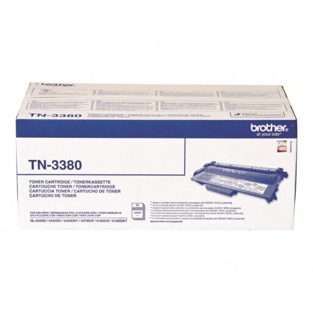 Brother Toner TN-3380 Black 8K Brother Toner TN-3380 Black 8K