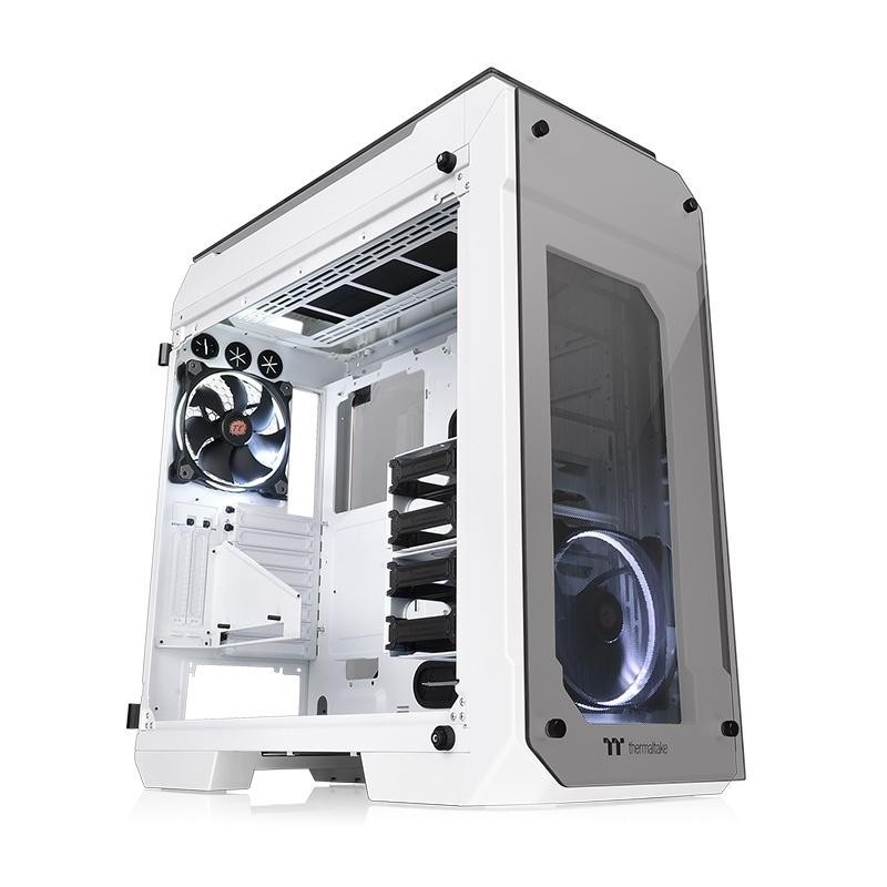 Obudowa View 71 Riing Tempered Glass E-ATX Full Tower - edycja Snow Obudowa View 71 Riing Tempered Glass E-ATX Full Tower - edycja Snow