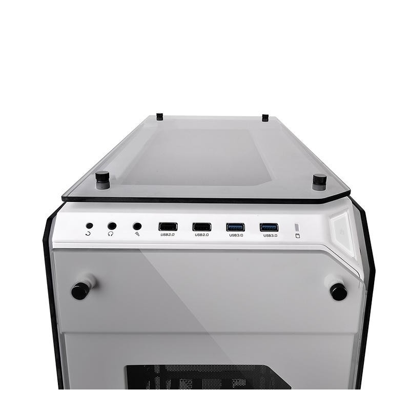 Obudowa View 71 Riing Tempered Glass E-ATX Full Tower - edycja Snow Obudowa View 71 Riing Tempered Glass E-ATX Full Tower - edycja Snow