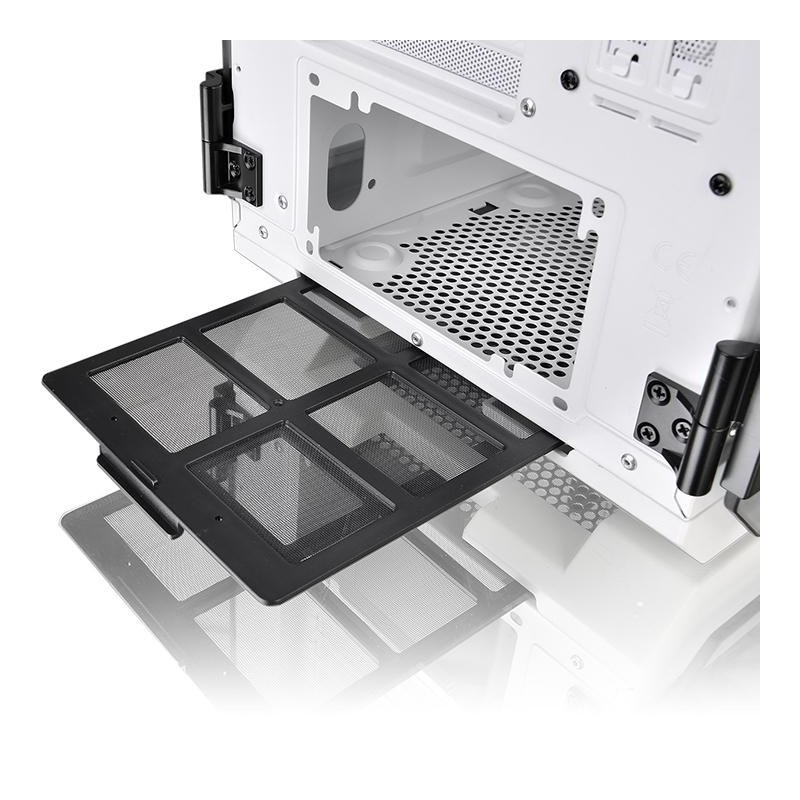 Obudowa View 71 Riing Tempered Glass E-ATX Full Tower - edycja Snow Obudowa View 71 Riing Tempered Glass E-ATX Full Tower - edycja Snow