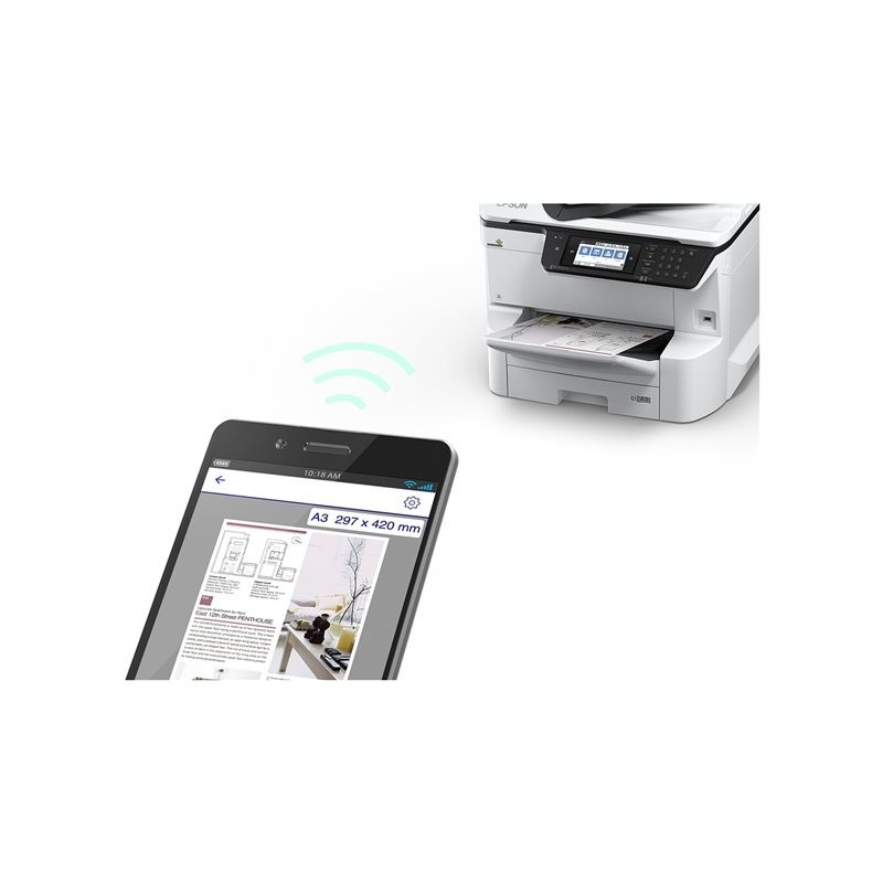 Urządzenie wielofunkcyjne WF-C8610DWF A3+ 35ppm/ADF50/WiFi/NFC/LDAP Urządzenie wielofunkcyjne WF-C8610DWF A3+ 35ppm/ADF50/WiFi/NFC/LDAP