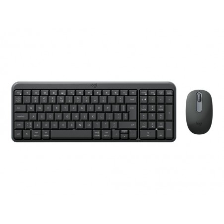 LOGITECH MK250 Wireless Keyboard and Mouse Graphite (US)