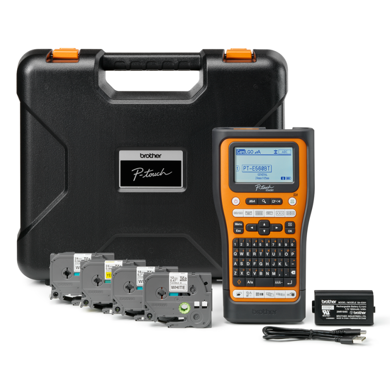 Drukarka etykiet Brother PT-E560BTSP - Drukarka etykiet - Drukarki.pl