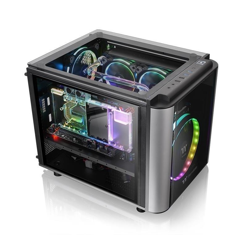 Obudowa LEVEL 20 VT MiniITX microATX Tempered Glass - czarna Obudowa LEVEL 20 VT MiniITX microATX Tempered Glass - czarna