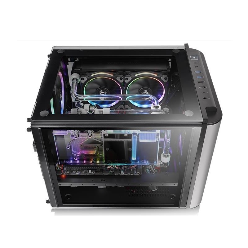 Obudowa LEVEL 20 VT MiniITX microATX Tempered Glass - czarna Obudowa LEVEL 20 VT MiniITX microATX Tempered Glass - czarna