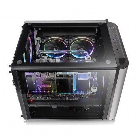 Obudowa LEVEL 20 VT MiniITX microATX Tempered Glass - czarna Obudowa LEVEL 20 VT MiniITX microATX Tempered Glass - czarna