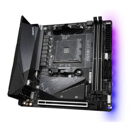 Płyta główna B550I AORUS PRO AX AM4 2DDR4 HDMI/DP mITX Płyta główna B550I AORUS PRO AX AM4 2DDR4 HDMI/DP mITX