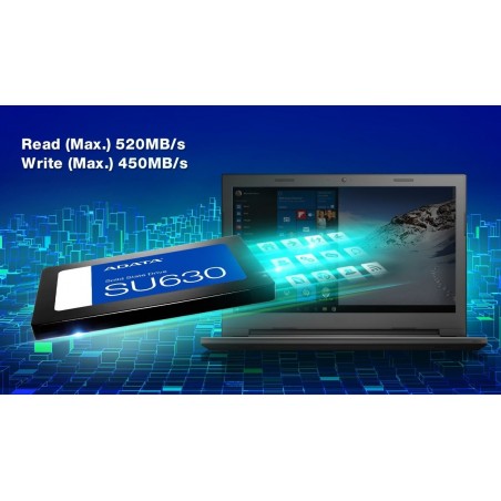 Dysk SSD Ultimate SU630 960GB 2.5 S3 3D QLC Retail Dysk SSD Ultimate SU630 960GB 2.5 S3 3D QLC Retail