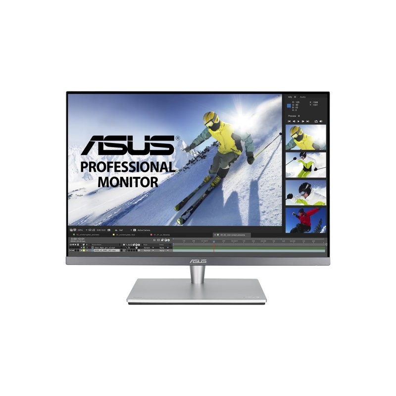 Monitor 24 cale PA24AC ProArt WUXGA IPS 100% sRGB 1200cd/m2 500:1 HDMI USB-C DP PIVOT Głośnik PIP PBP 