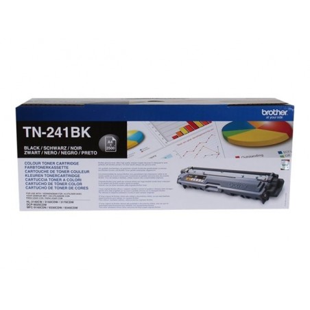 Brother Toner TN-241BK Black 2,5K Brother Toner TN-241BK Black 2,5K