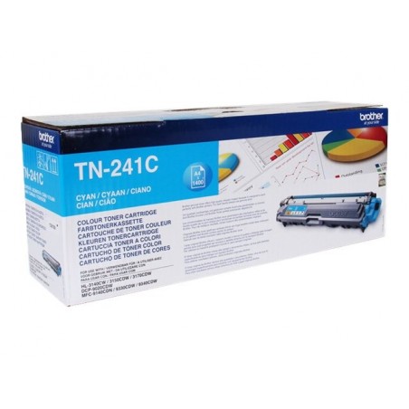 Brother Toner TN-241C Cyan 1,4K Brother Toner TN-241C Cyan 1,4K