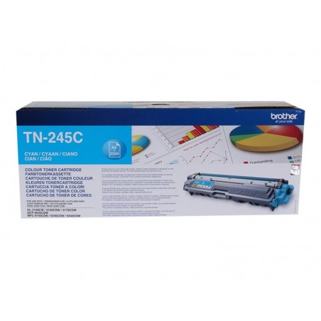 Brother Toner TN-245C Cyan 2,2K Brother Toner TN-245C Cyan 2,2K