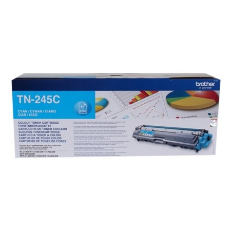 Brother Toner TN-245C Cyan 2,2K Brother Toner TN-245C Cyan 2,2K