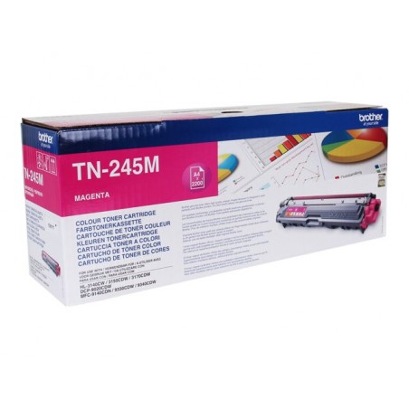 Brother Toner TN-245M Magenta 2,2K Brother Toner TN-245M Magenta 2,2K