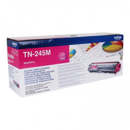 Brother Toner TN-245M Magenta 2,2K Brother Toner TN-245M Magenta 2,2K