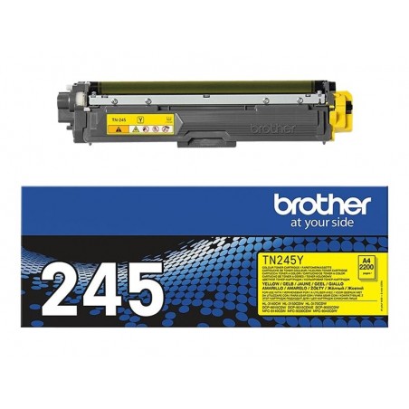 Brother Toner TN-245Y Yellow 2,2K Brother Toner TN-245Y Yellow 2,2K