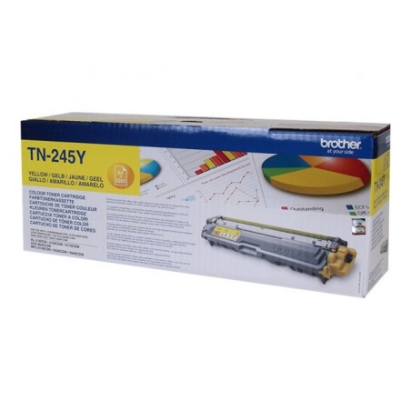 Brother Toner TN-245Y Yellow 2,2K Brother Toner TN-245Y Yellow 2,2K