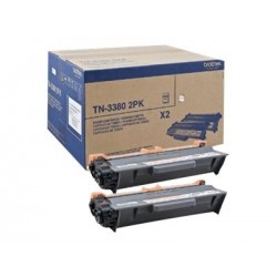 Brother Toner TN-3380 Black 2pack 