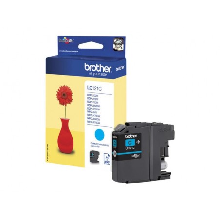 Brother Tusz LC121C Cyan 300str 300sh Brother Tusz LC121C Cyan 300str 300sh